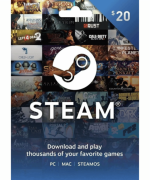 Steam Wallet 20 USD (USA)