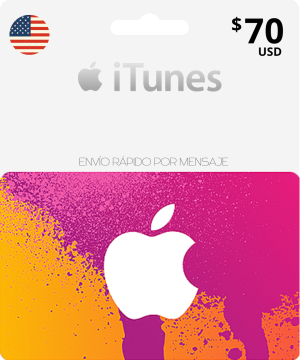 Apple iTunes 70 USD (USA)